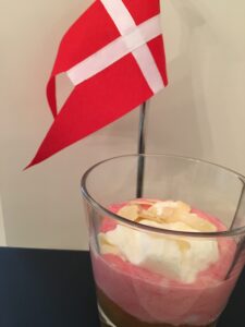 dänisches Nationaltagsdessert - grundlovsdessert